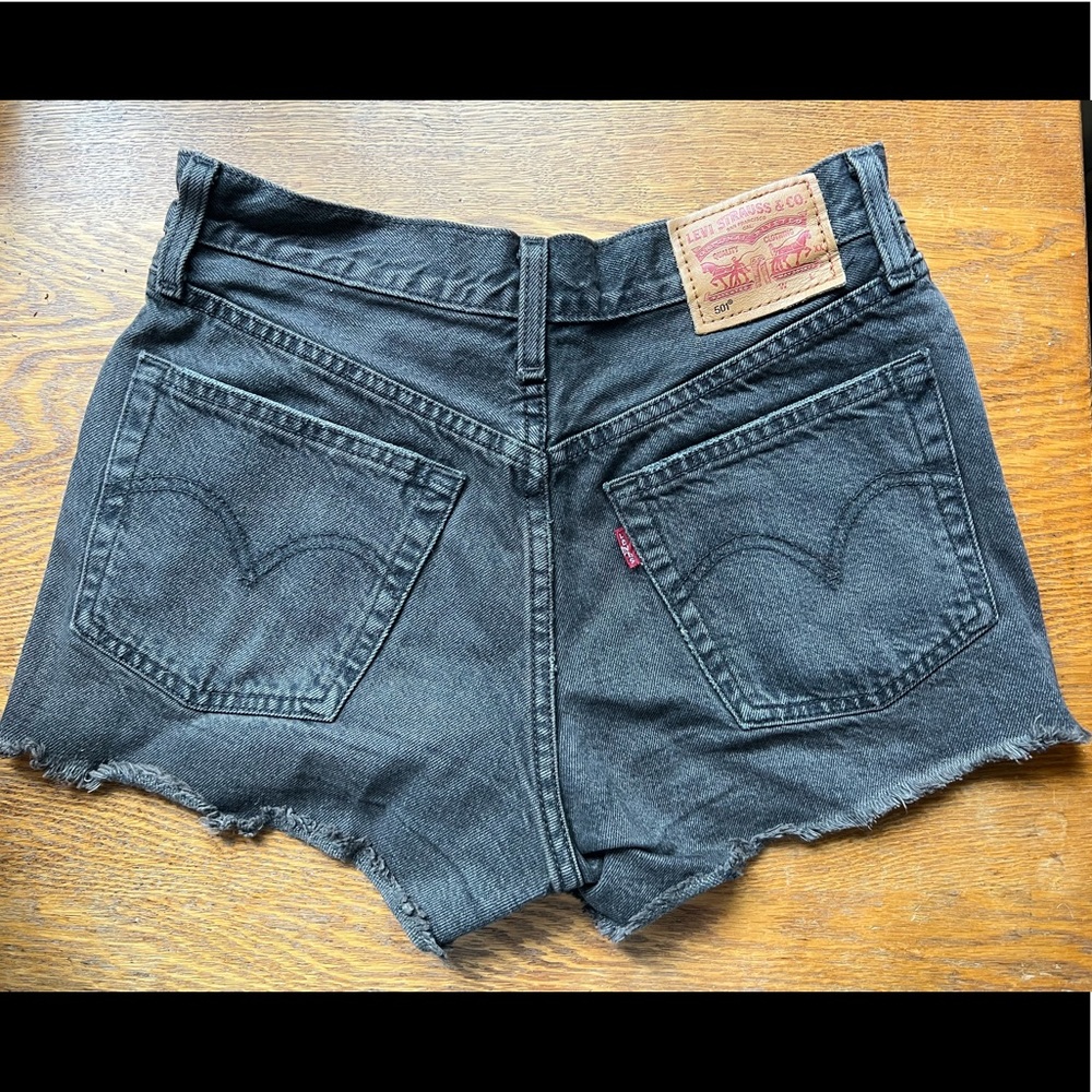 Levi’s Distressed Jean Shorts